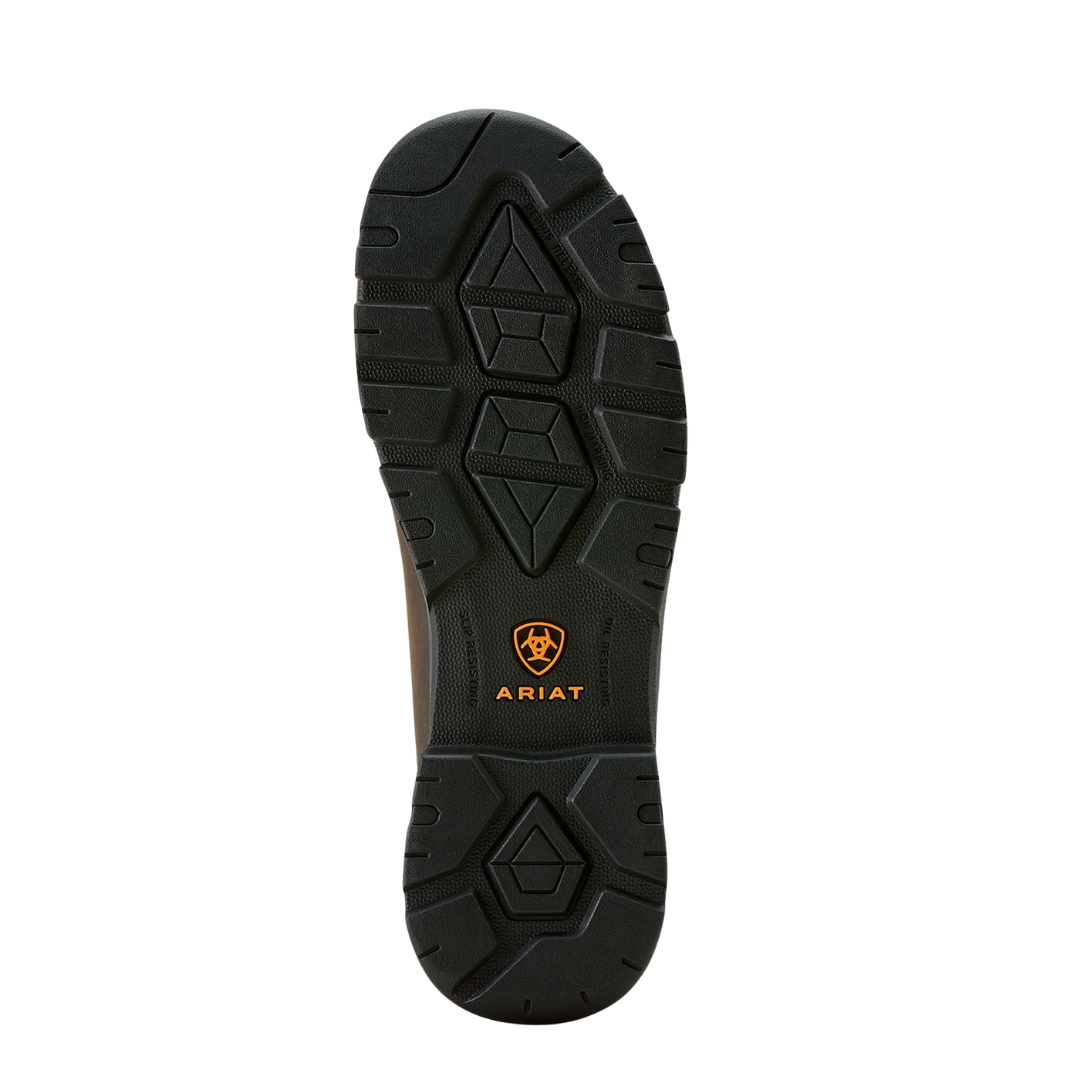 Ariat Men's Edge Waterproof Composite Toe Dark Brown Work Boot 10073359