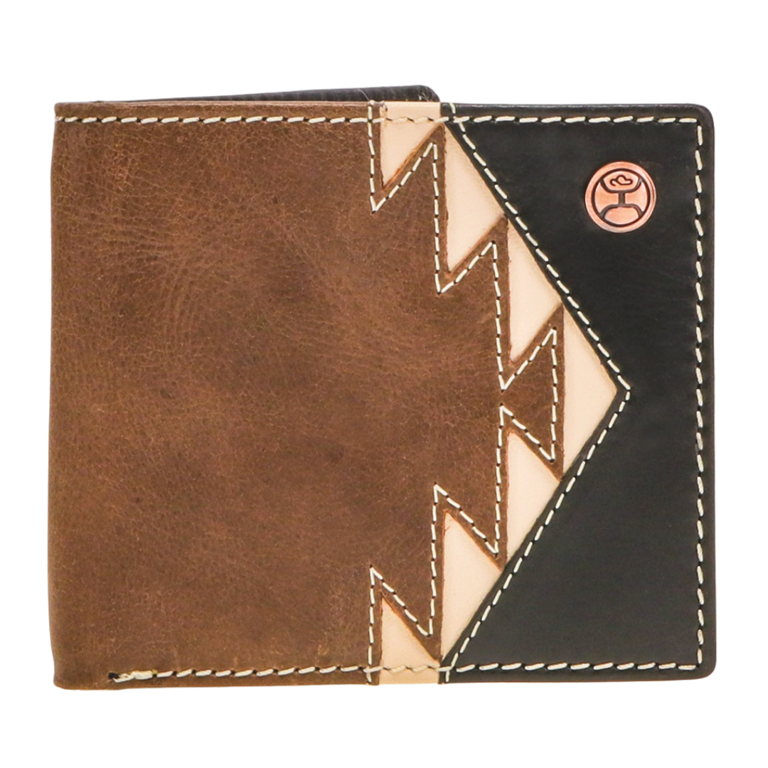 Hooey "Tonkawa" Ivory Aztec Bifold Wallet HBF006-BRBK
