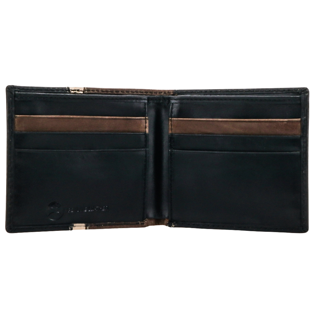 Hooey "Tonkawa" Ivory Aztec Bifold Wallet HBF006-BRBK