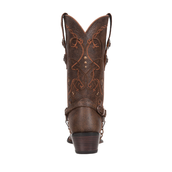 Durango Ladies Crush Heartbreaker Brown Western Boot RD4155
