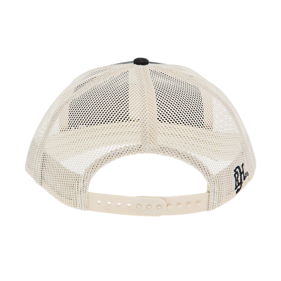 Red Dirt Hat Co. Company Buddy Graphic Black Trucker Cap RDHC-485