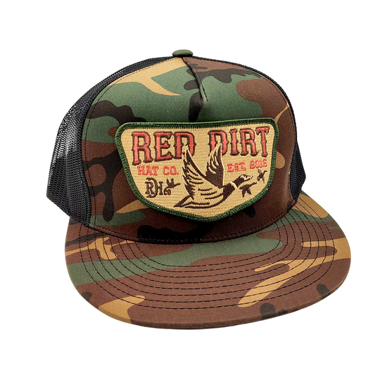 Red Dirt Hat Co. Fly South Graphic Camo Trucker Cap RDHC-489