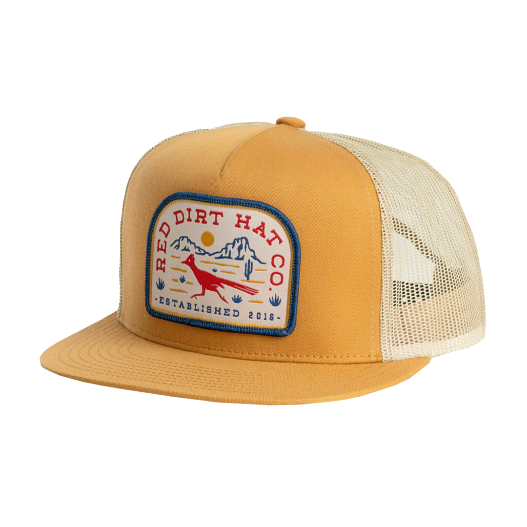 Red Dirt Speedy 2 Western Graphic Vegas Gold Trucker Cap RDHC-504