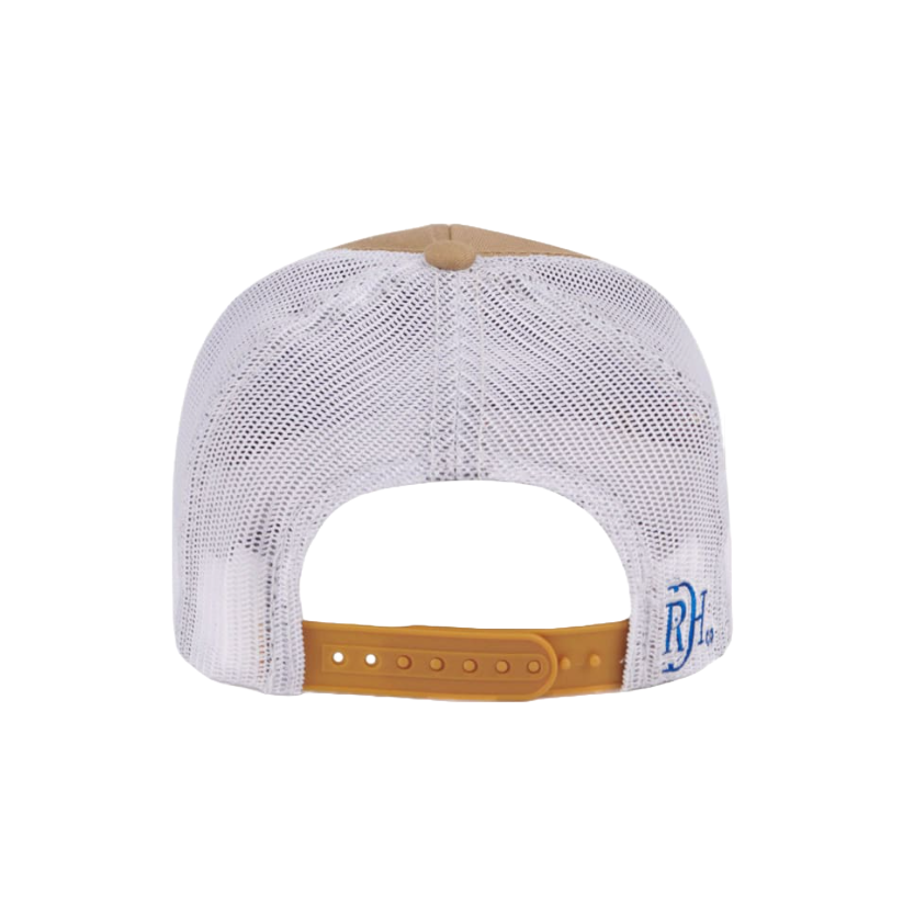 Red Dirt Hat Co. Youth LLJ Longhorn Graphic Khaki Trucker Cap RDHC-Y40