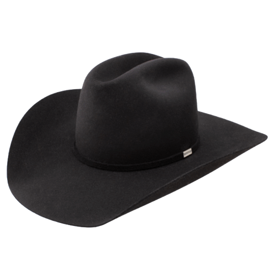 Resistol Men's Five Star Black Felt Western Hat RFFVST-RB4207