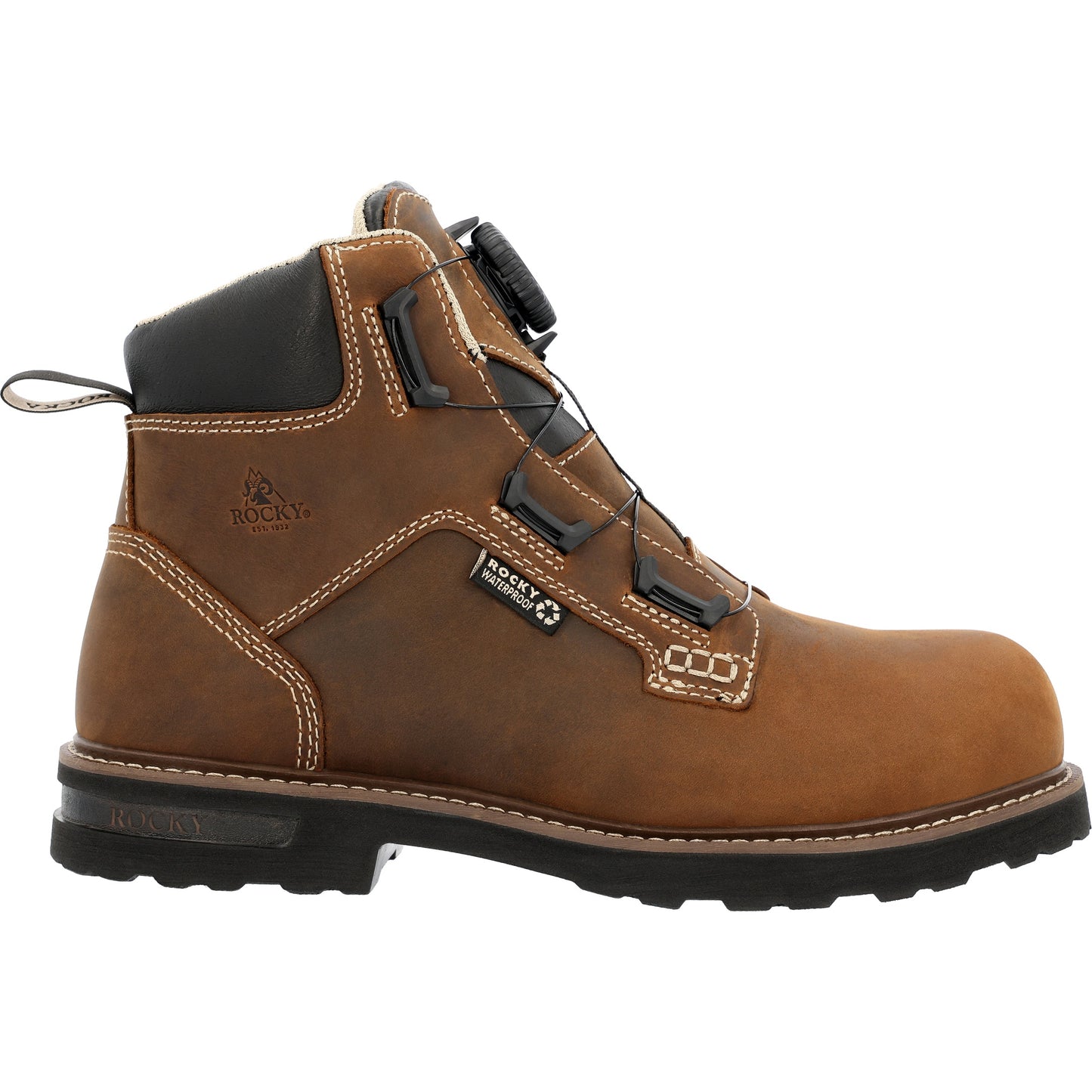 Rocky Men's Grindstone XTR BOA Composite Toe Waterproof Work Boot RKK0493