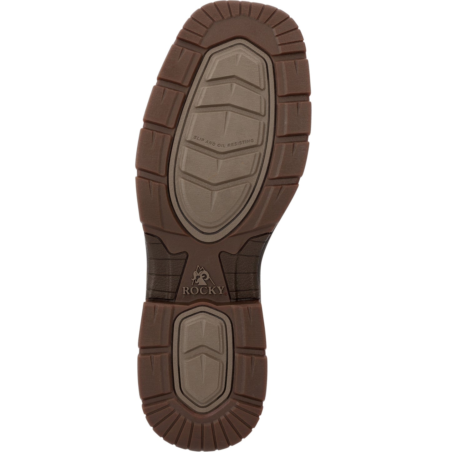Rocky Men's Ride LTE 11" Dark Brown & Duck Camo Waterproof Western Boot RKW0486