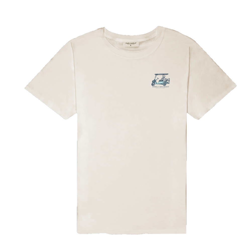Simply Southern Men's Let's Roll Graphic Tan T-Shirt ROLL-WISP
