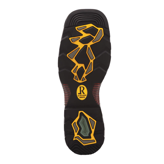 R. Watson Men's Peanut Brown Lace Up Waterproof Work Boots RW1020-CT-WP