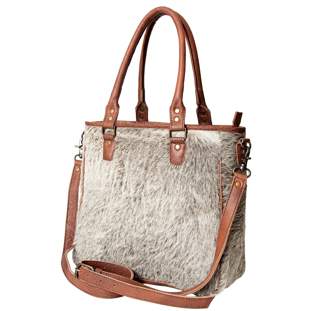 American Darling Ladies Hair-On & Leather Western Tote Bag ADBG201BRAH