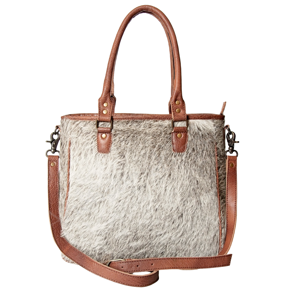 American Darling Ladies Hair-On & Leather Western Tote Bag ADBG201BRAH