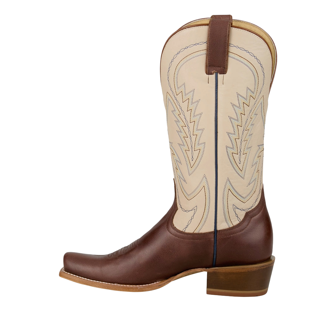 Tony Lama Men's Beau Hickory Bone Cowhide Western Boot RN3552