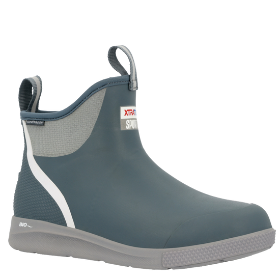 XTRATUF Men's Sport Stormy Blue Ankle Deck Boots XADSM201