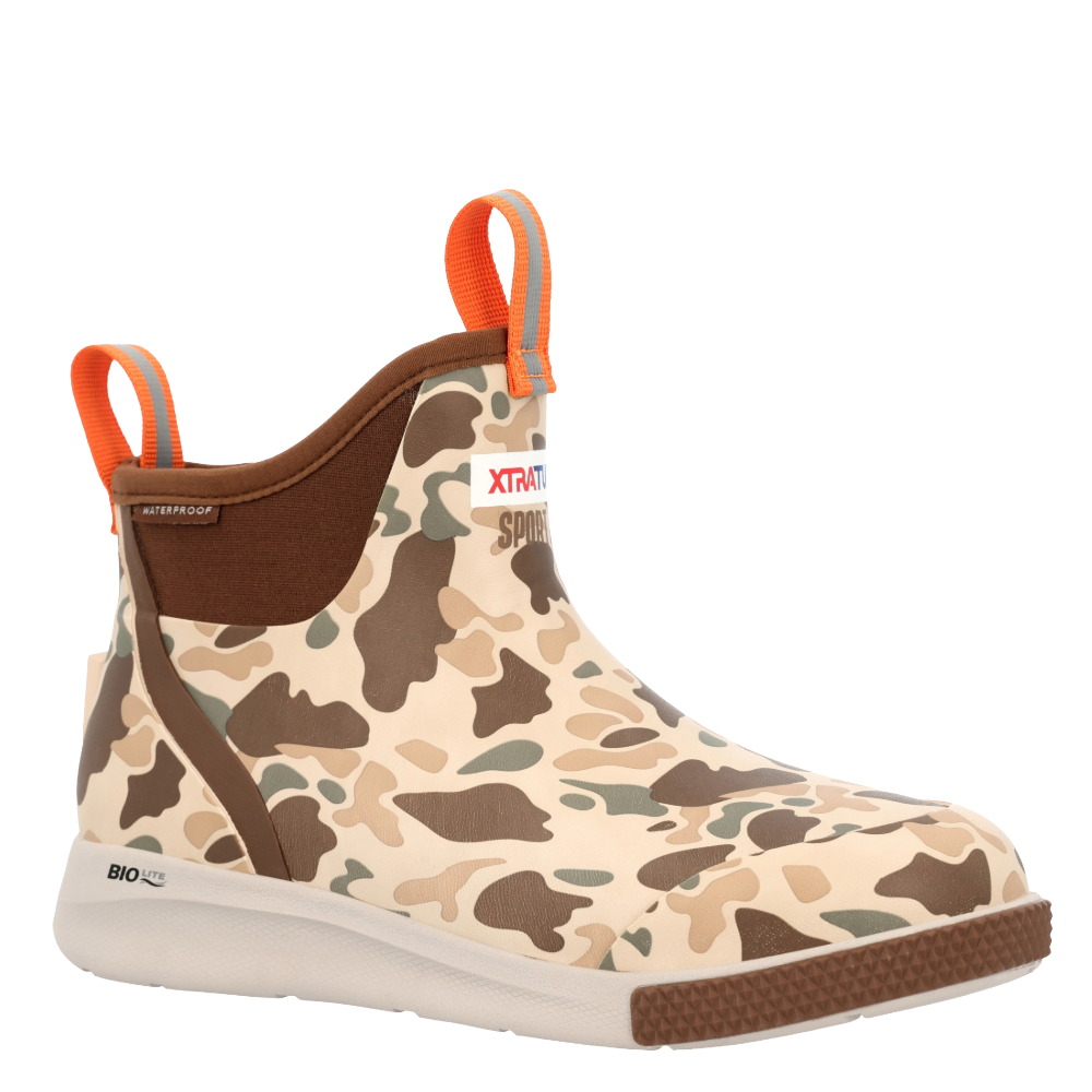 XTRATUF Ladies Sport Duck Camo Ankle Deck Boots XADSWDCM