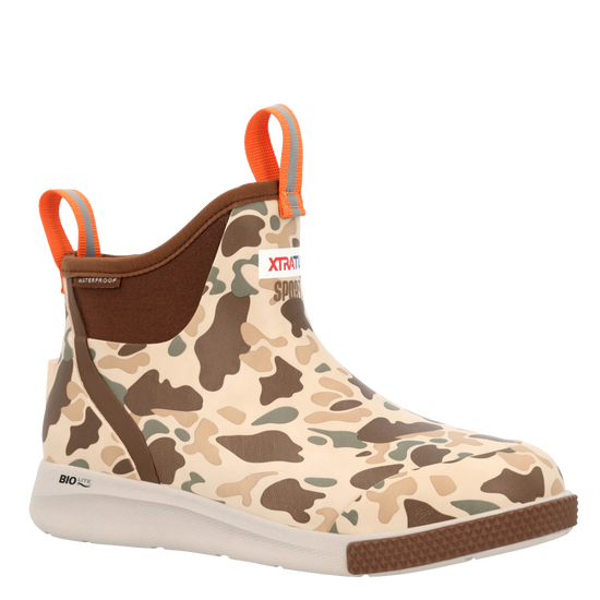 XTRATUF Ladies Sport Duck Camo Ankle Deck Boots XADSWDCM