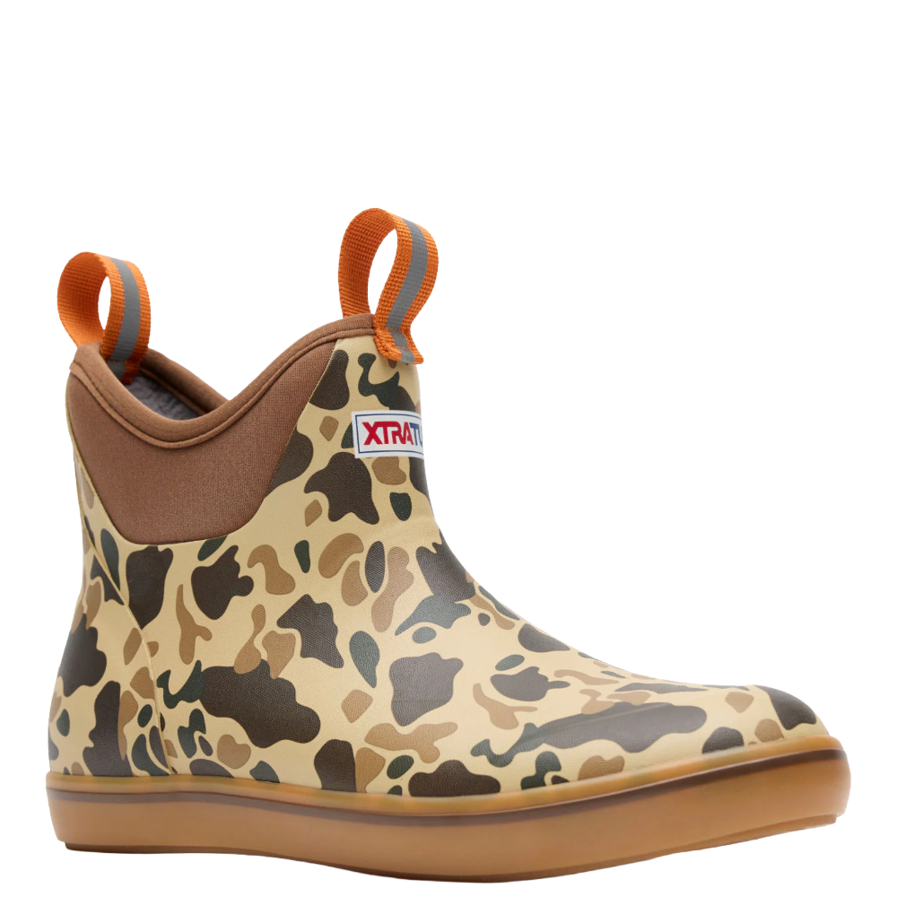XTRATUF Ladies Duck Camo Ankle Deck Boots XWABDCMO