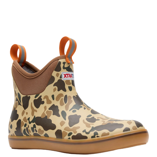 XTRATUF Ladies Duck Camo Ankle Deck Boots XWABDCMO