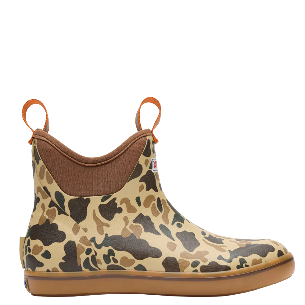 XTRATUF Ladies Duck Camo Ankle Deck Boots XWABDCMO