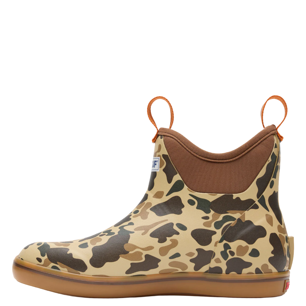 XTRATUF Ladies Duck Camo Ankle Deck Boots XWABDCMO