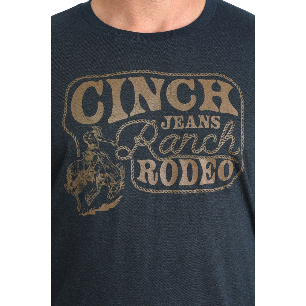 Cinch Men's Ranch Rodeo Navy T-Shirt MTT1690703