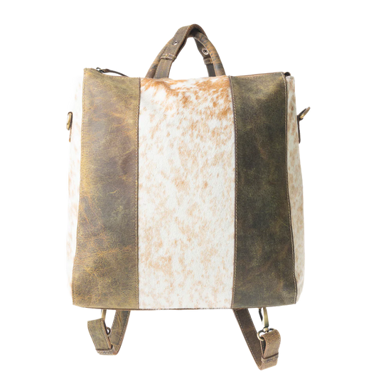 Myra Bag Ladies Bradd Leather & Hairon Bag S-6986