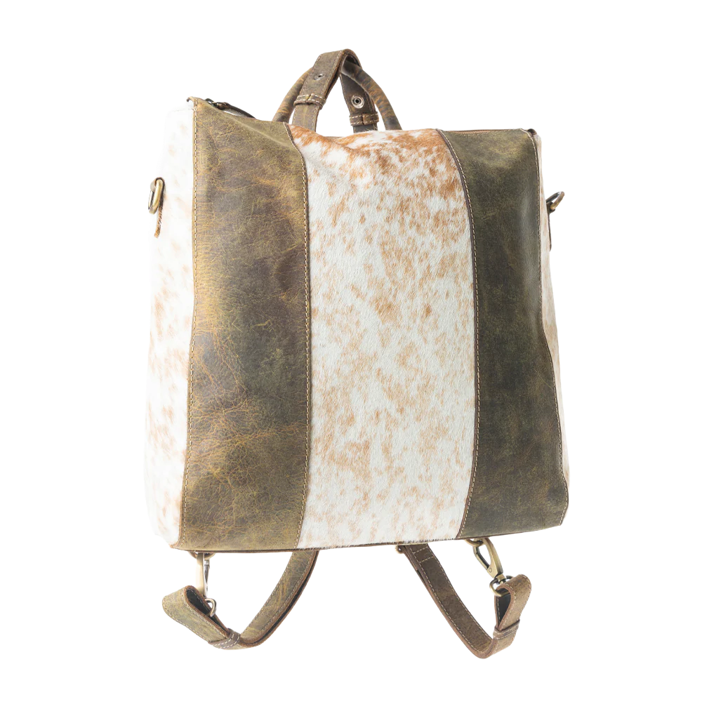 Myra Bag Ladies Bradd Leather & Hairon Bag S-6986