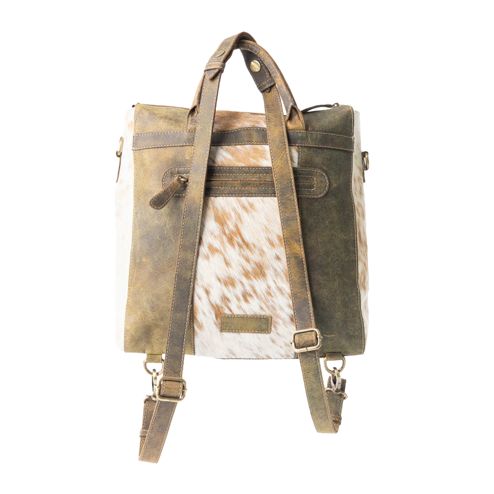 Myra Bag Ladies Bradd Leather & Hairon Bag S-6986