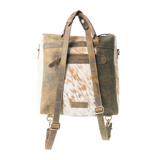 Myra Bag Ladies Bradd Leather & Hairon Bag S-6986