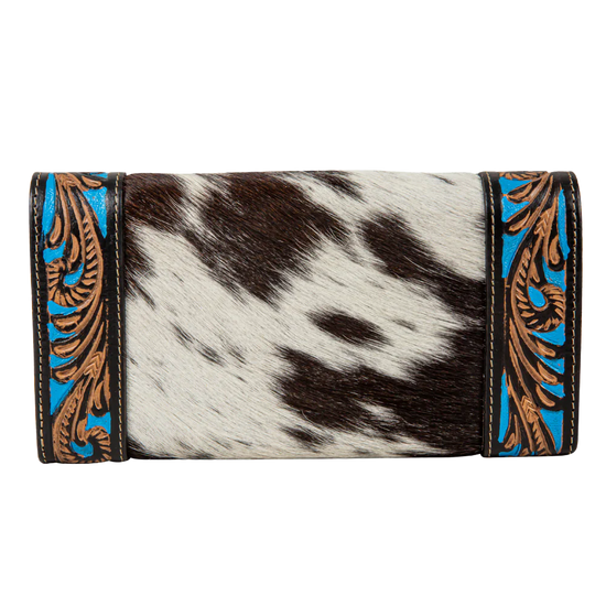 Myra Bag Ladies Night Gaze Hand-Tooled Leather Wallet S-8140