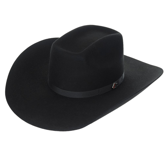 Justin Men's 2X Owen Black Wool Felt Hat JUS11553-BLK