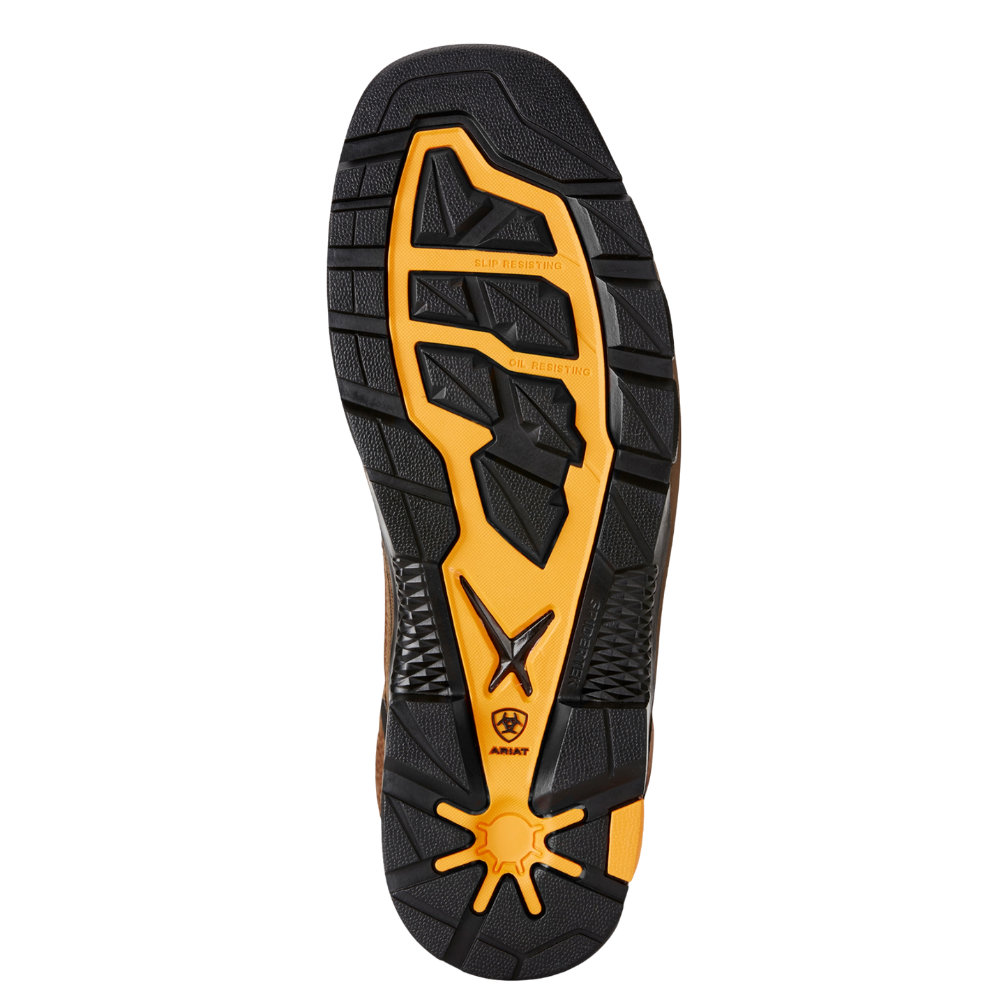 Ariat Men's Intrepid 8" Waterproof Composite Toe Brown Work Boot 10020079