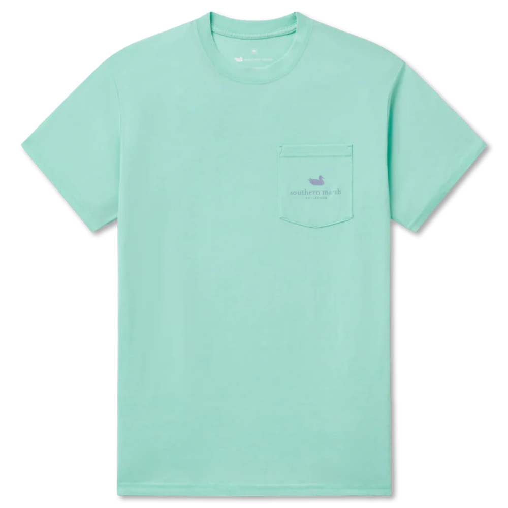 Southern Marsh Men's Seawash Bimini Green Classic T-Shirt TSWC-BMG
