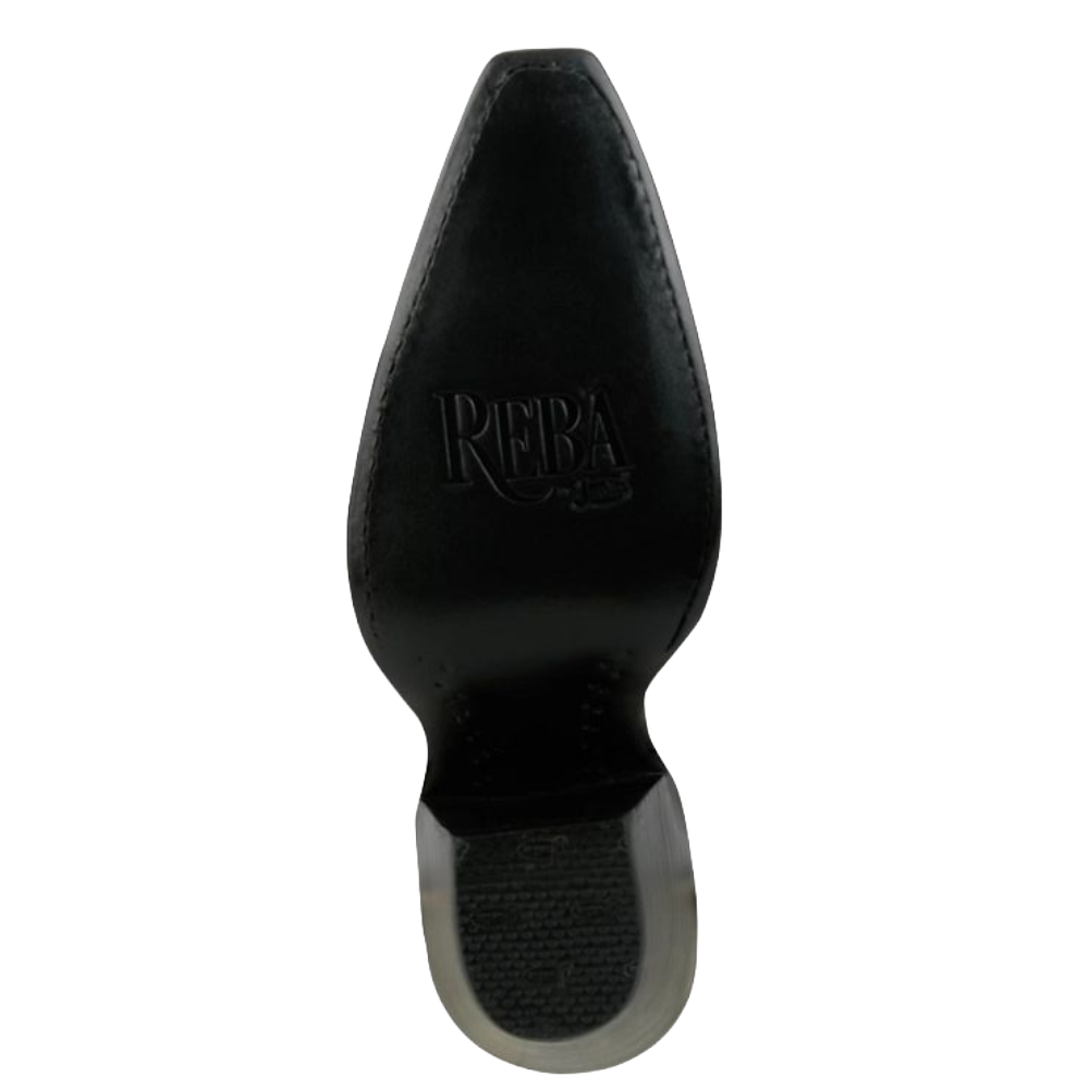 Justin Ladies Rumor Black Leather Tall Western Boot RML479