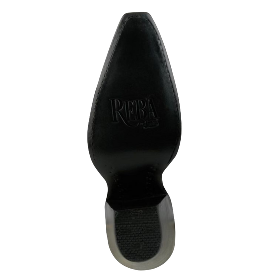 Justin Ladies Rumor Black Leather Tall Western Boot RML479