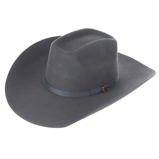 Justin Men's 2X Owen Smoke Grey Wool Felt Hat JUS11553-SMOKE