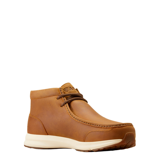 Ariat Men's Spitfire Brown Waterproof Slip On Ankle Shoe 10050902