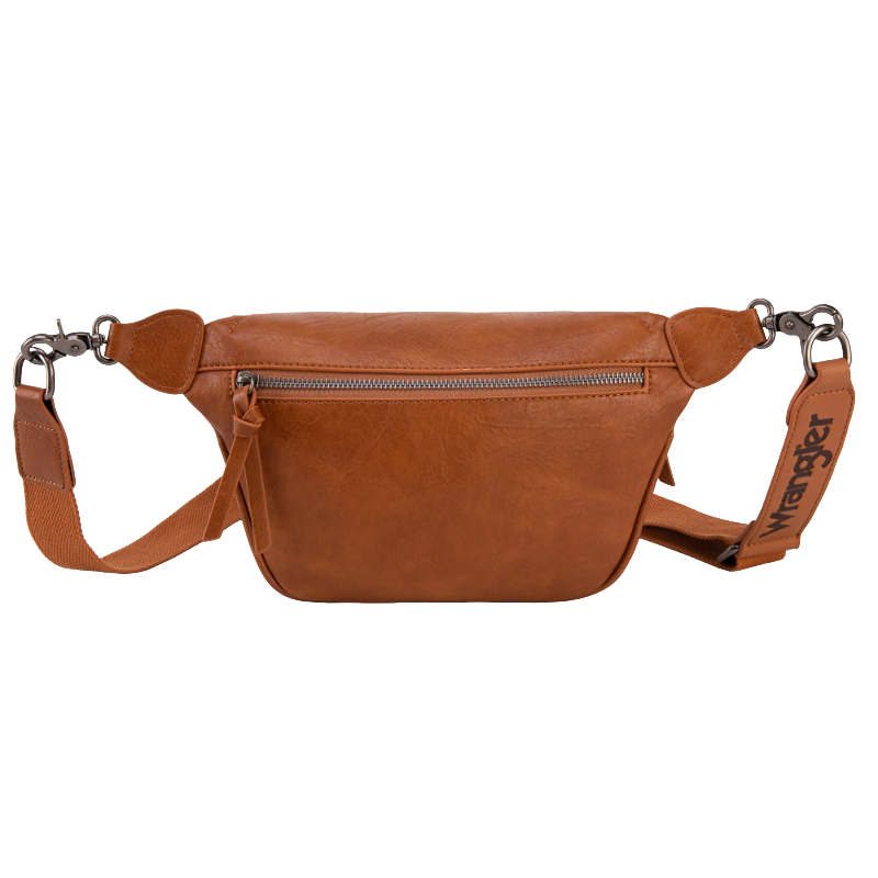 Wrangler Light Brown Fanny Pack Belt Sling Bag WG82-194LBR