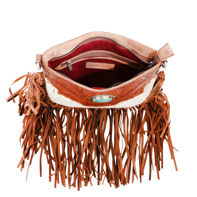 Loyal West Ladies Painted Desert Tassle Crossbody Bag LW-SS25-006-CB