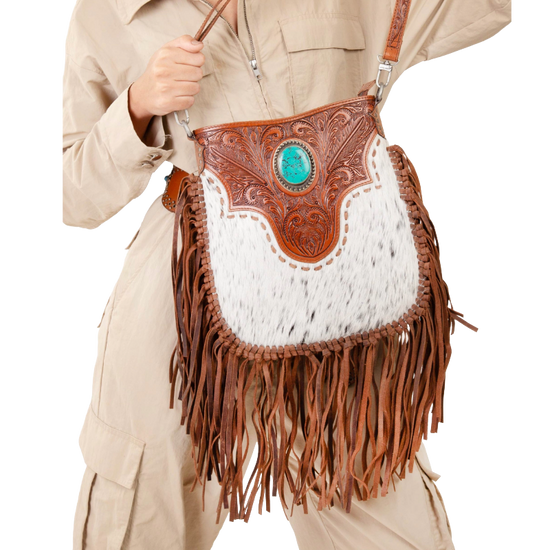 Loyal West Ladies Painted Desert Tassle Crossbody Bag LW-SS25-006-CB