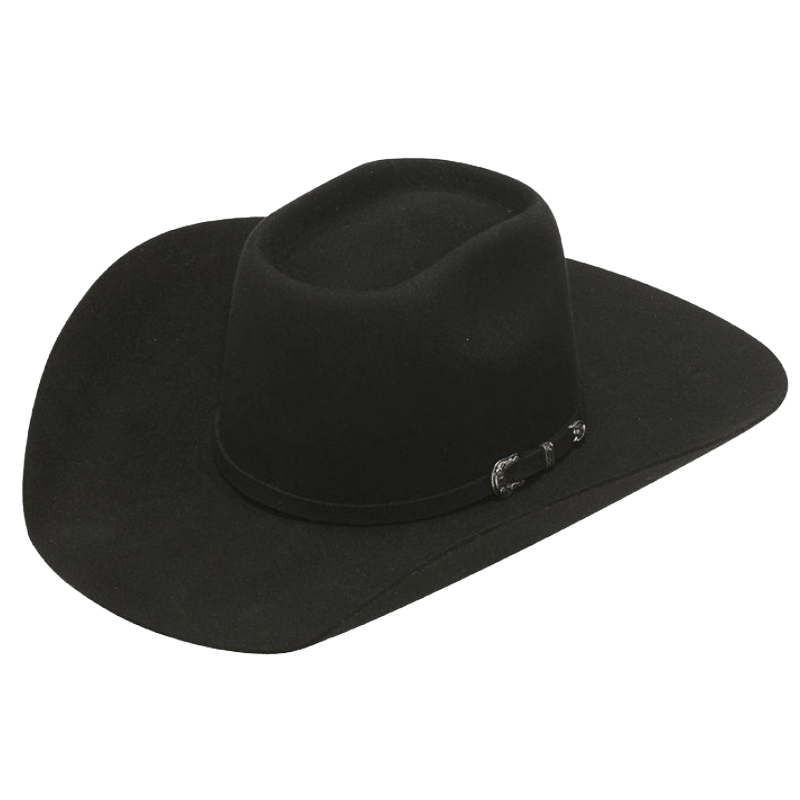 Twister 5X Black Australian Wool Cowboy Hat T7540201