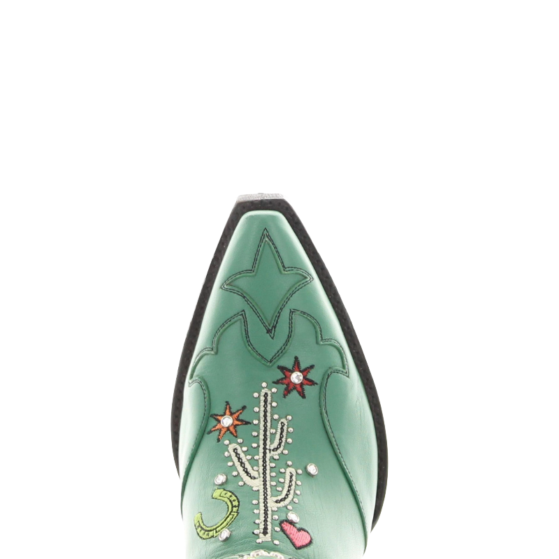 Old Gringo Ladies Hey Porter Leprechaun Green Western Boots L4126-1