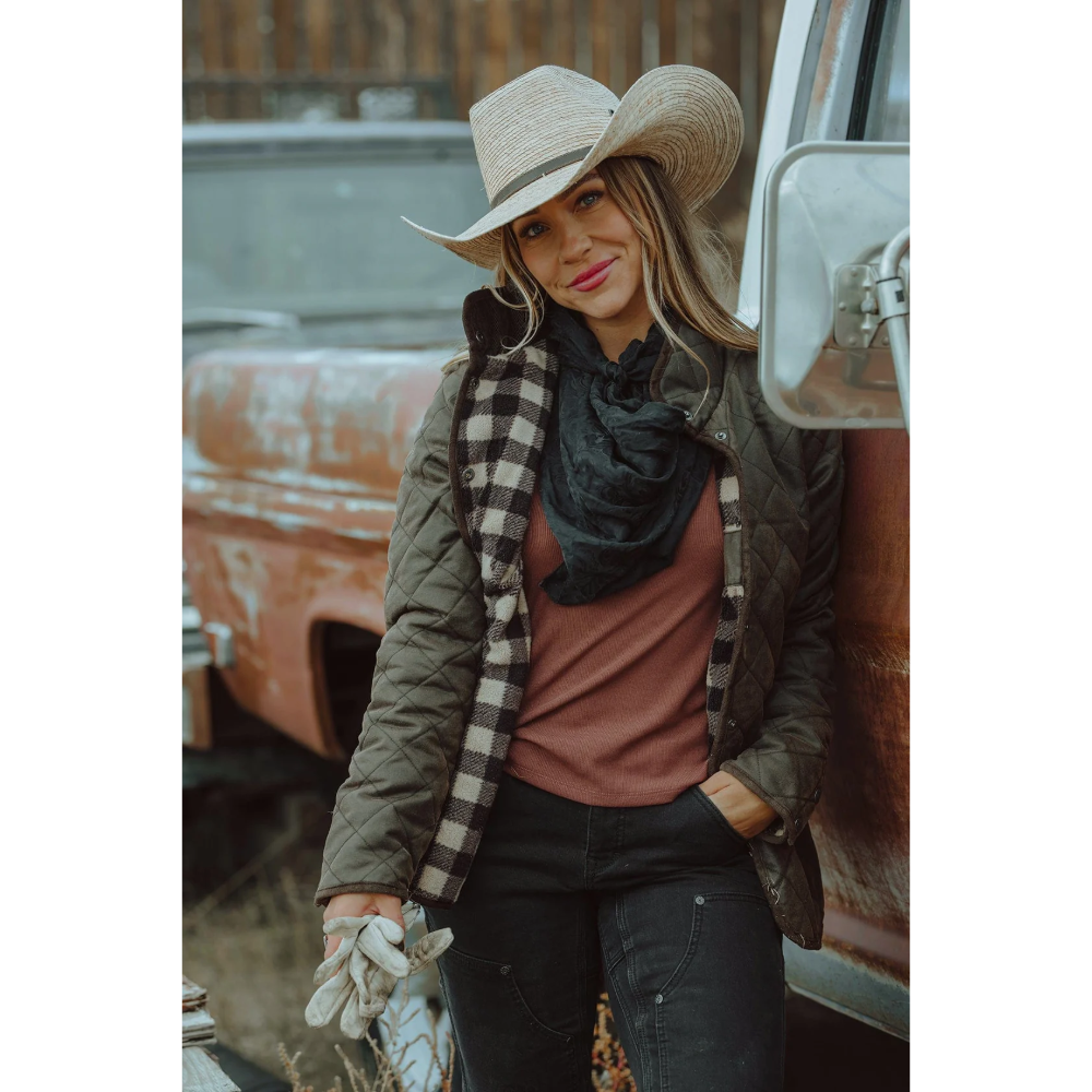 Outback Trading Company Ladies Canyonland Brown Barn Jacket 29860-BRN