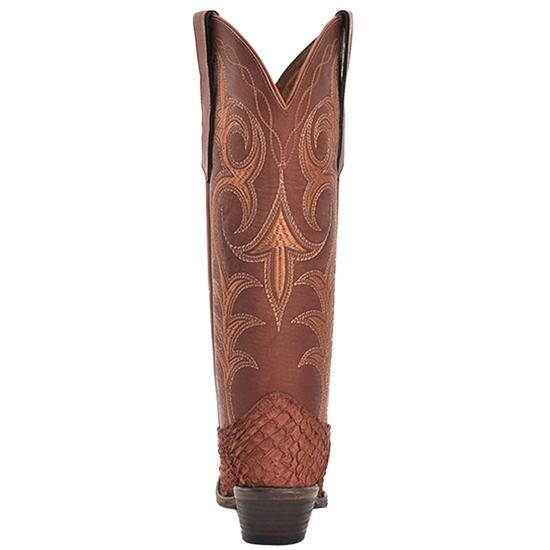 Circle G by Corral Ladies Exotic Pirarucu Snip Toe Western Boots L6110