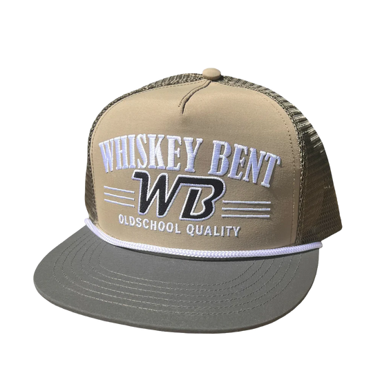 Whiskey Bent Men's Old School Snapback Hat OLDSCLWB