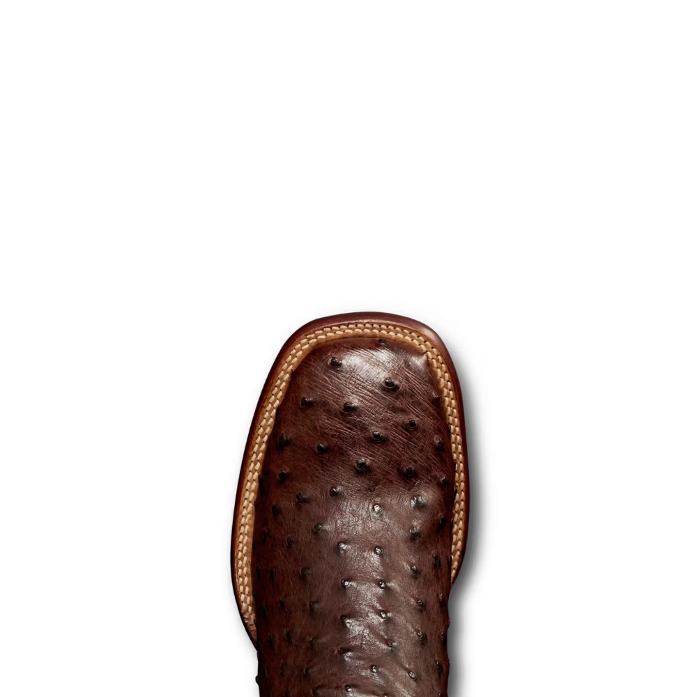 Tecovas Men's The Emmitt Tobacco Ostrich Western Boot 10095TBC