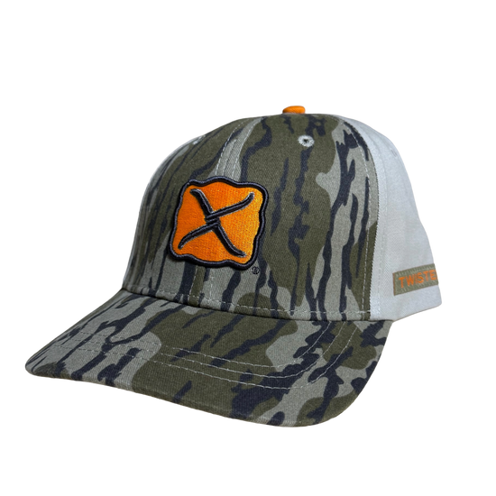 Twisted X Men's Mossy Oak Tan & Camo Ball Cap XC-MO2