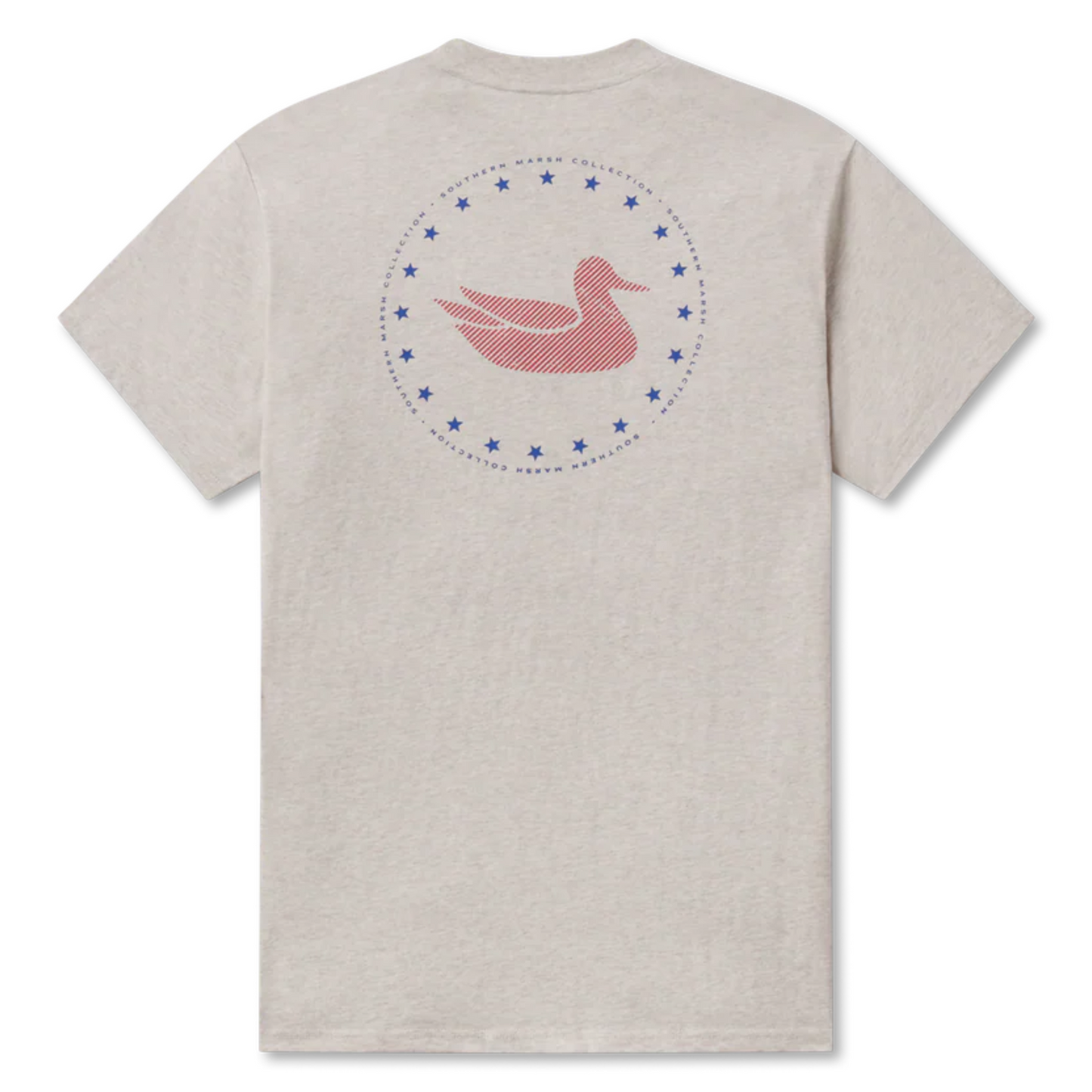 Southern Marsh Grand Ole Duck Washed Oatmeal T-Shirt AD76-WOT