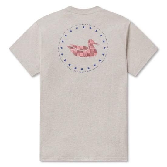 Southern Marsh Grand Ole Duck Washed Oatmeal T-Shirt AD76-WOT