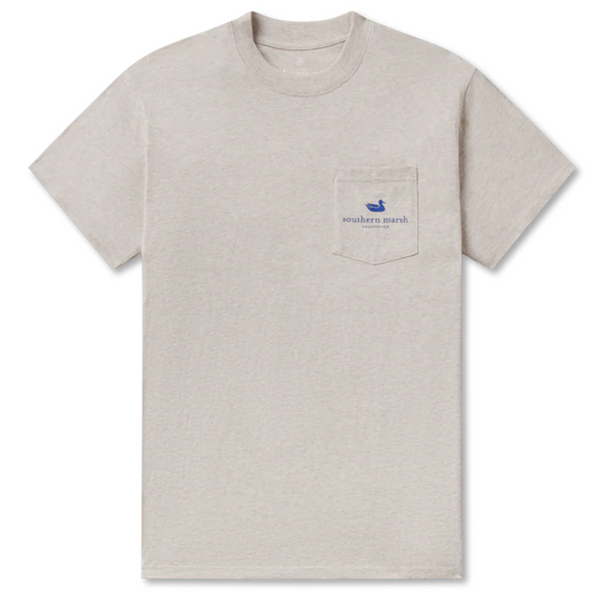 Southern Marsh Grand Ole Duck Washed Oatmeal T-Shirt AD76-WOT
