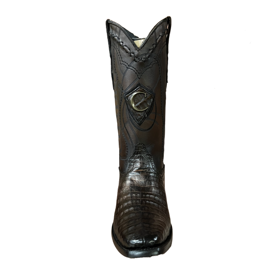 Cuadra Men's Paris Brown Caiman French Toe Western Boots CU376